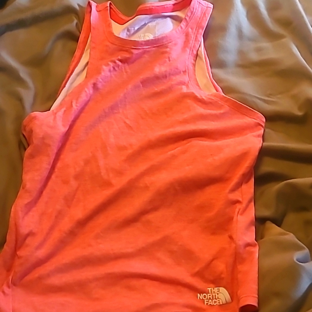 Pink North Face Womens tanktop